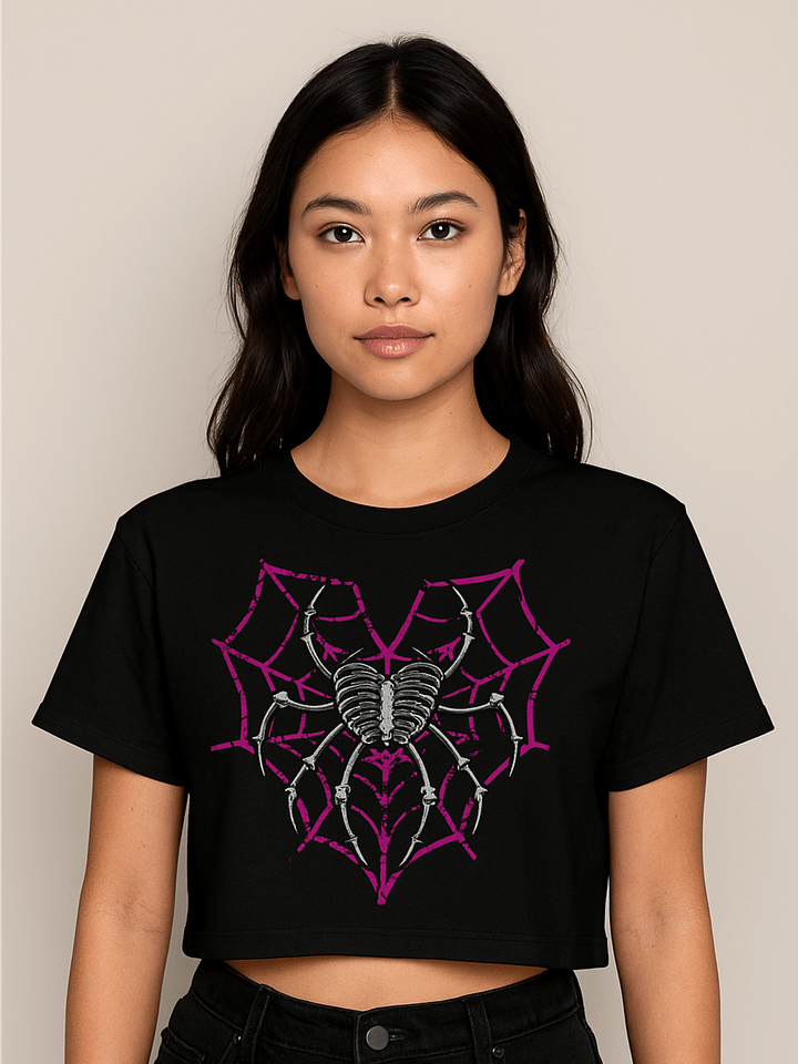 AJ Lee Shirt Crop Top – WWE AJ Lee Love Bites Back Women’s Tee product image (1)