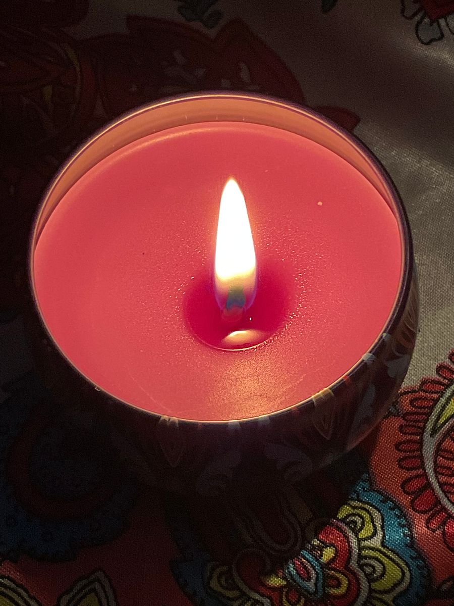 Lavender Scented Tin designer Candle product image (6)
