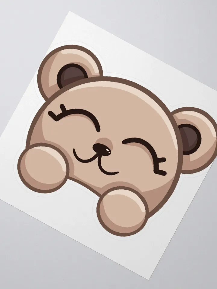 TeddyChan Bear Sticker product image (2)