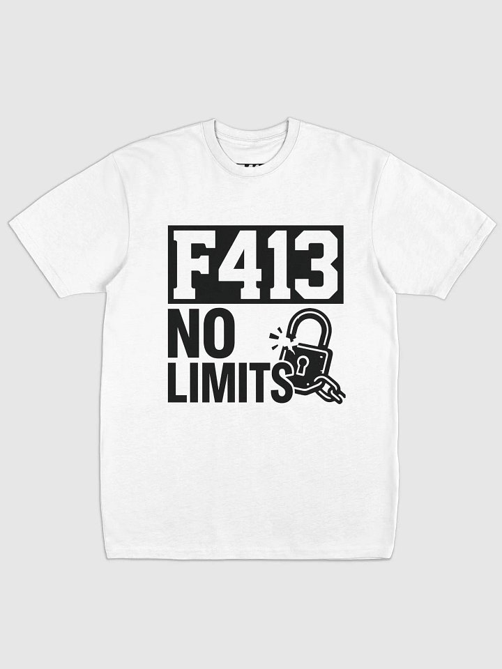 F413 - NO LIMITS | Camiseta Cristiana Urbana PREMIUM product image (1)