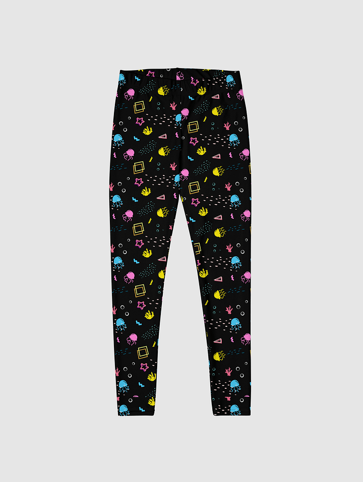 Shifty Seas dark pattern leggings product image (2)