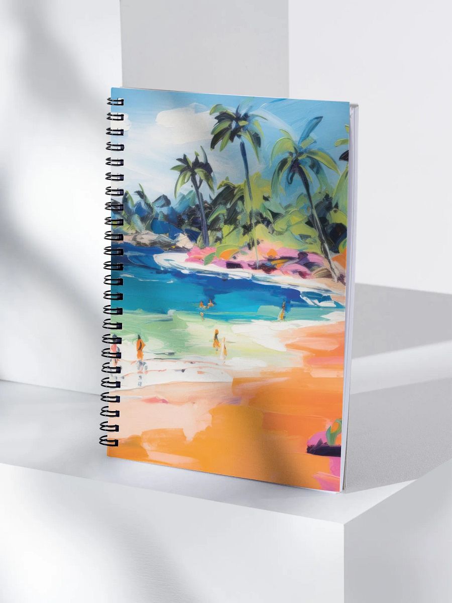 Tropical Beach Paradise Spiral Notebook product image (4)
