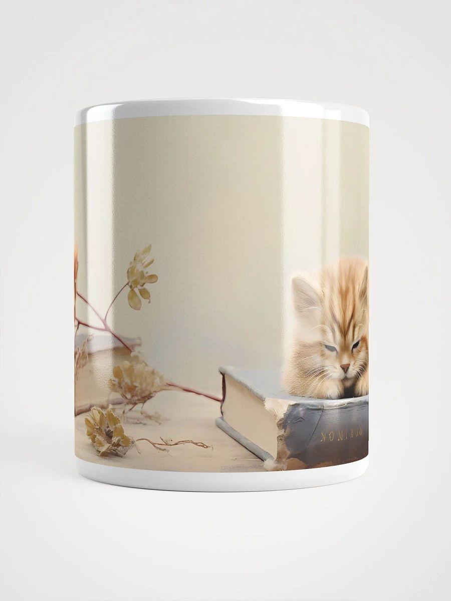 Ginger Kitten Cozy Reading Mug product image (3)