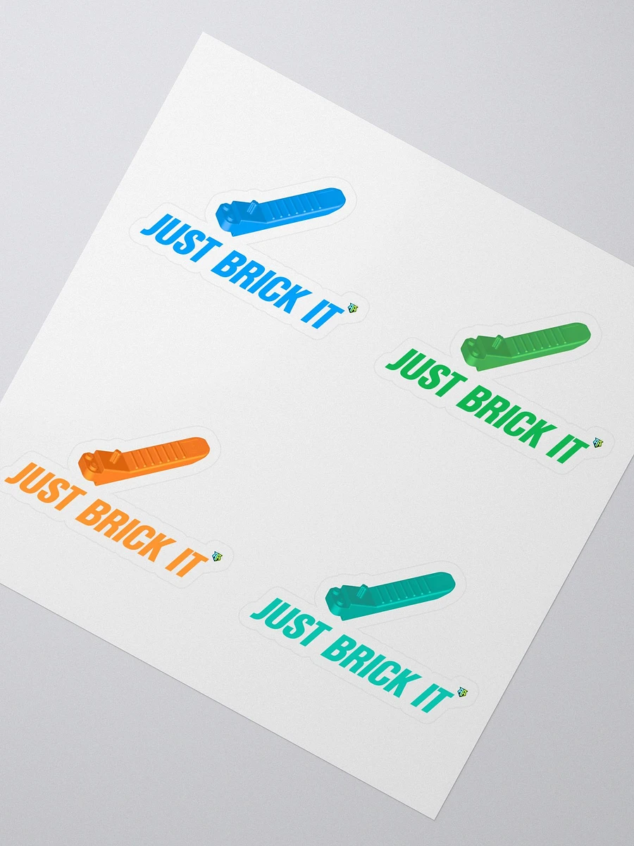 Just Brick It - Series - Kiss Cut Stickers product image (2)