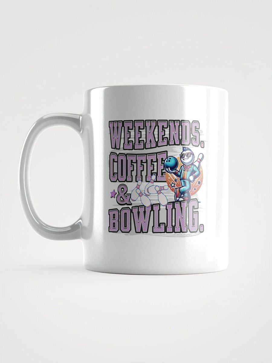 Weekends Coffee And Bowling Vibes Mug product image (1)