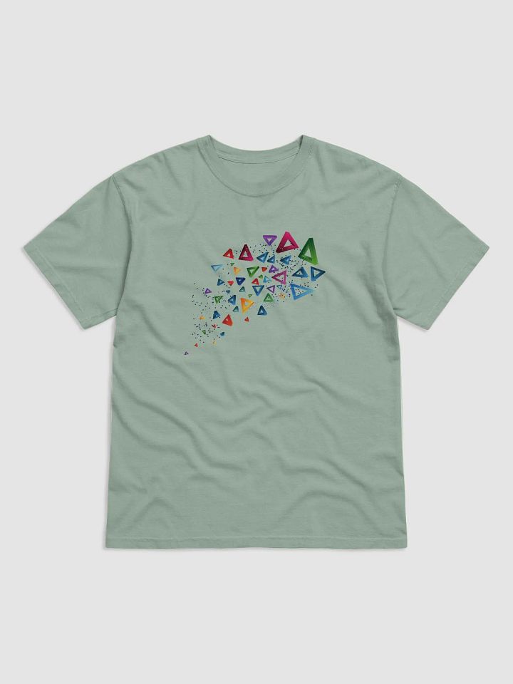 Crystal Geometry Heavyweight T-Shirt product image (12)