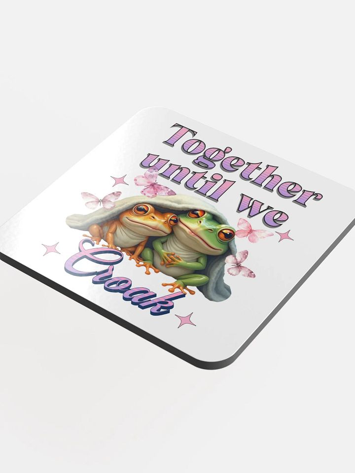 Together Until We Croak Frog Froggy Love Coaster Set product image (2)