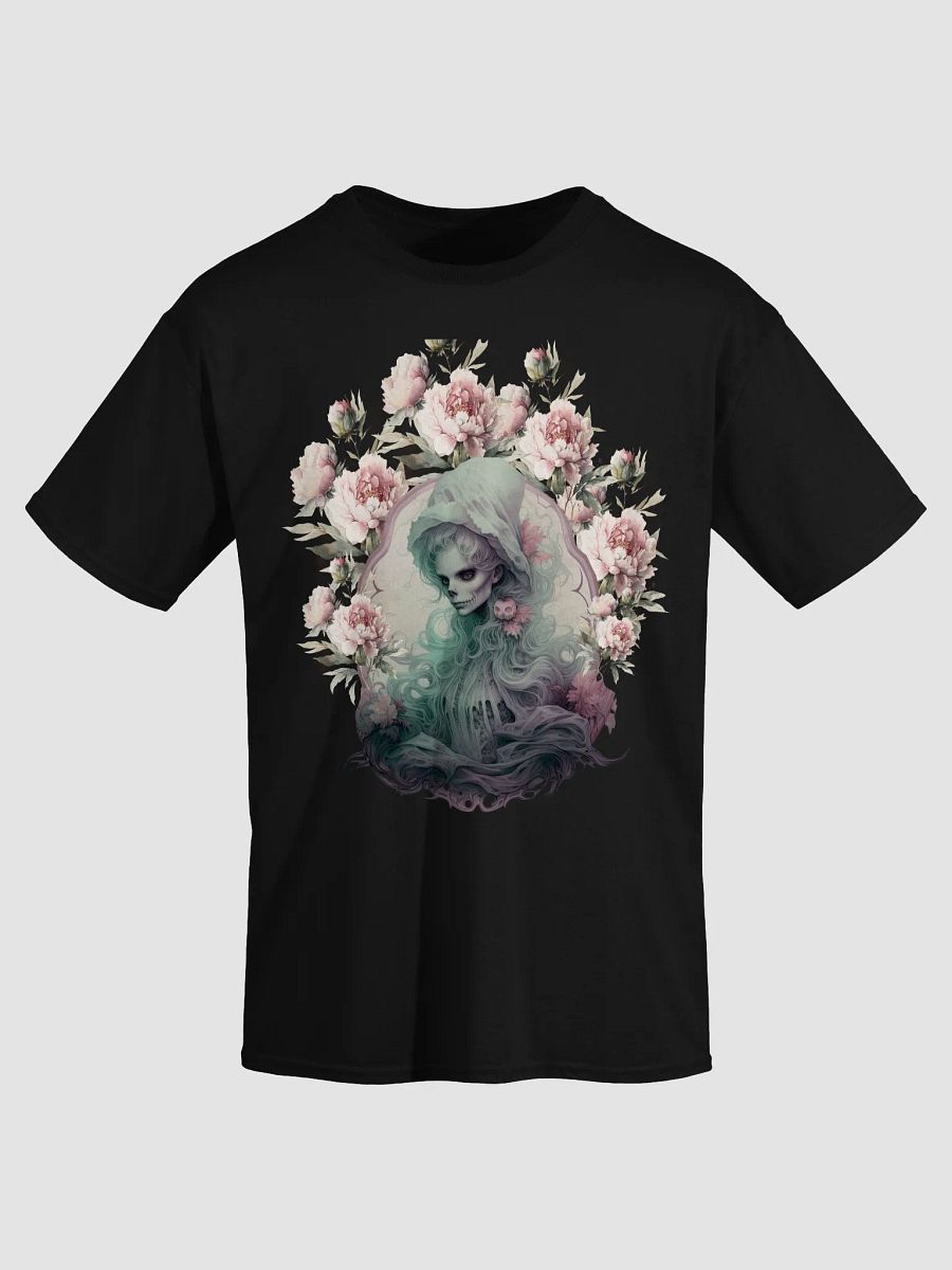 Gothic Floral Skeleton T-Shirt product image (4)
