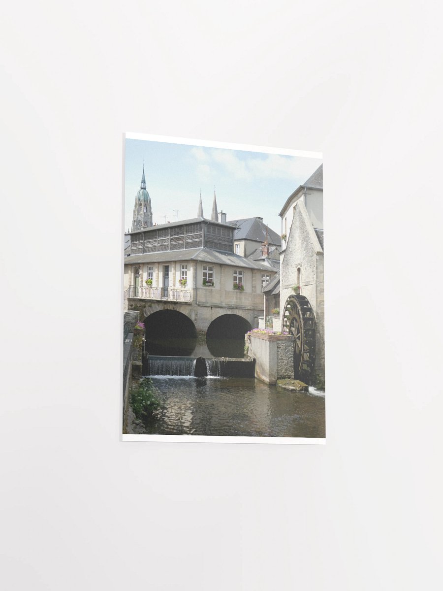 Bayeux - Old Mill on the Aure River - Print/Poster product image (11)