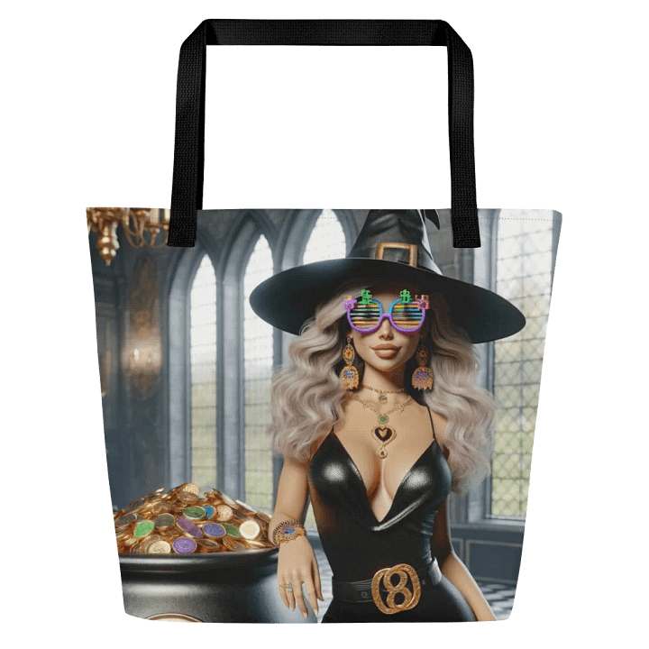 WEALTHY WITCH - TOTE BAG - DANCE MEMECOIN product image (1)