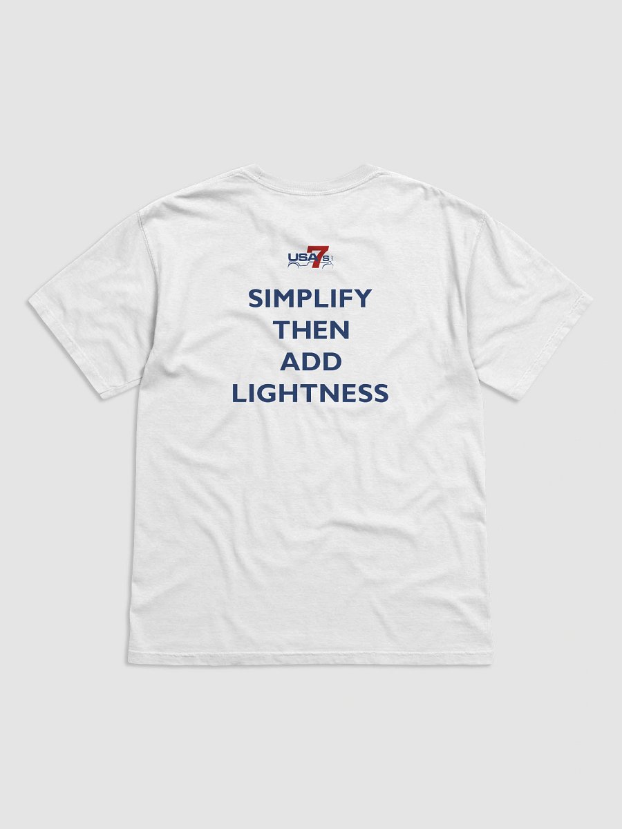The Mantra T-shirt - Blue & Red Logo product image (6)