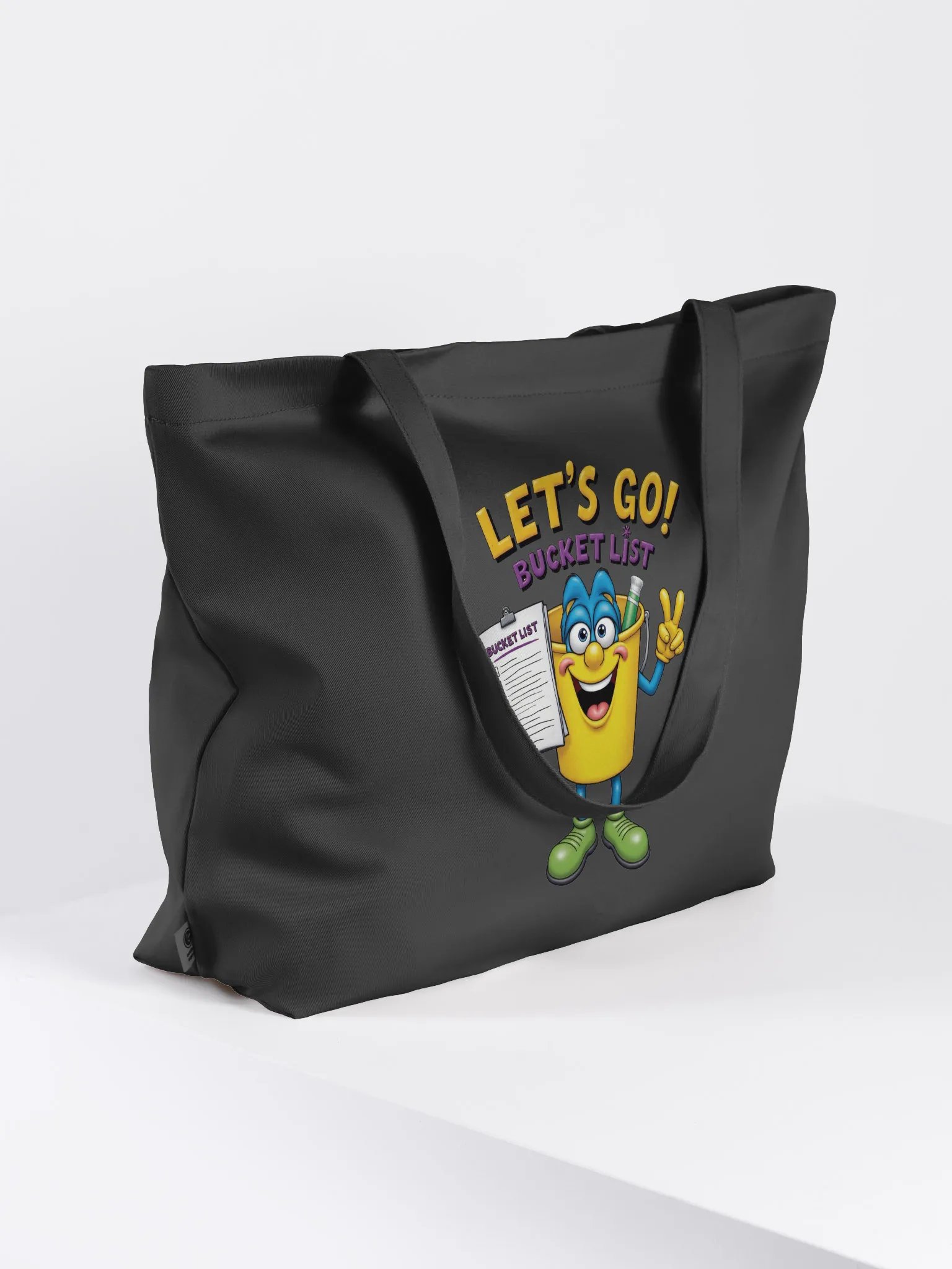 Let's Go! Bucket List Eco Tote product image (8)