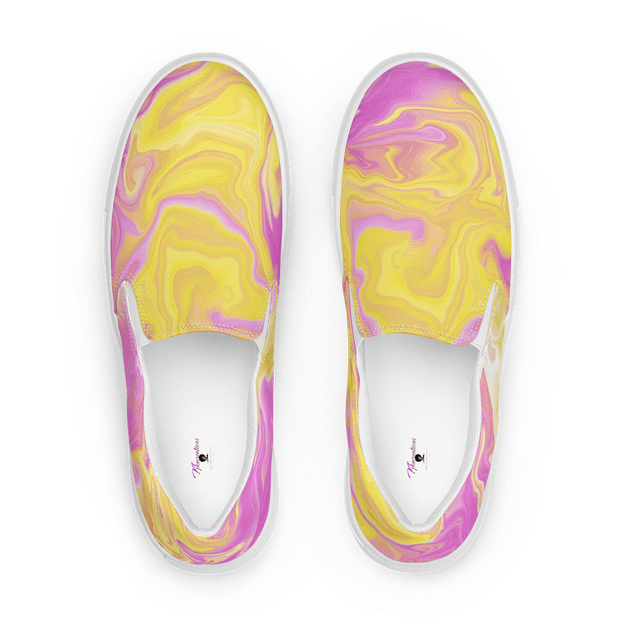 Marbled Dreams Women's Slip-On Shoes product image (1)