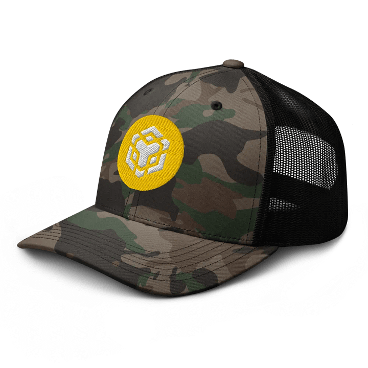 BNB Logo Embroidered Camo Hat product image (2)