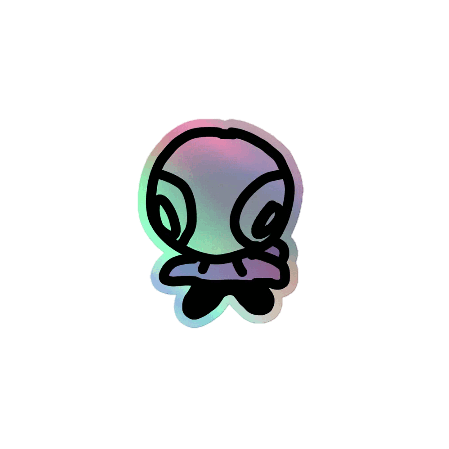 bon holographic sticker product image (2)