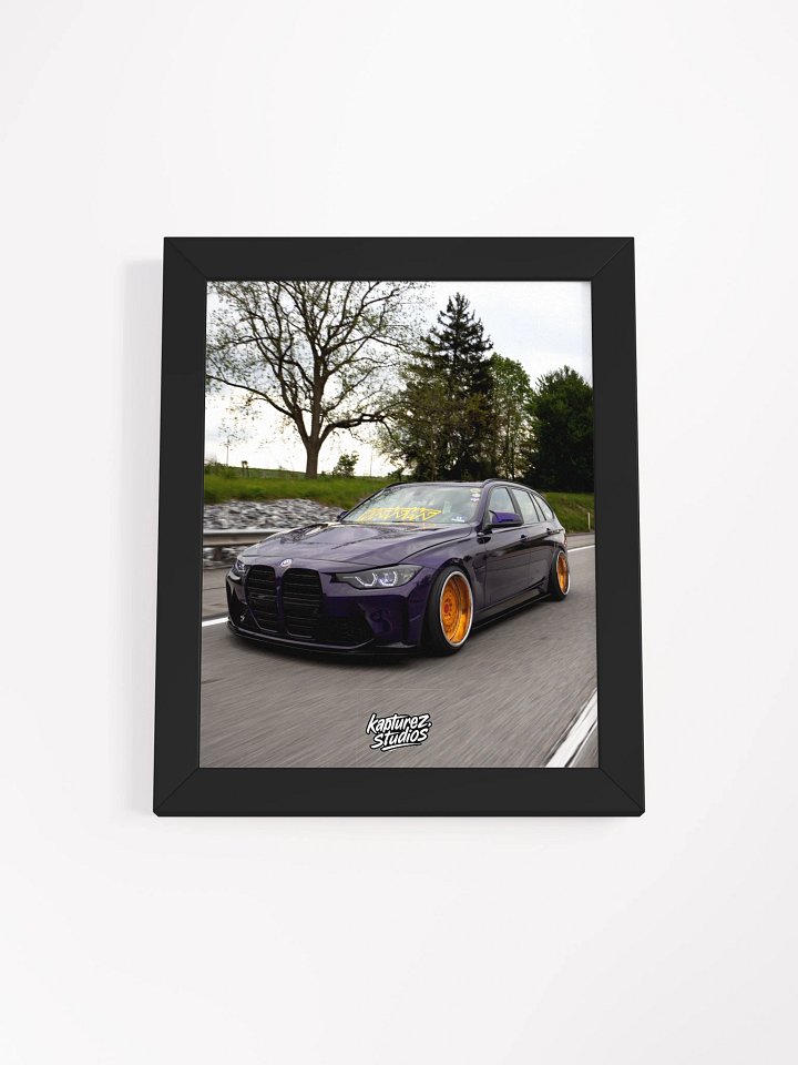 Purple BMW Wagon Roller – Bold Contrast Edition product image (5)