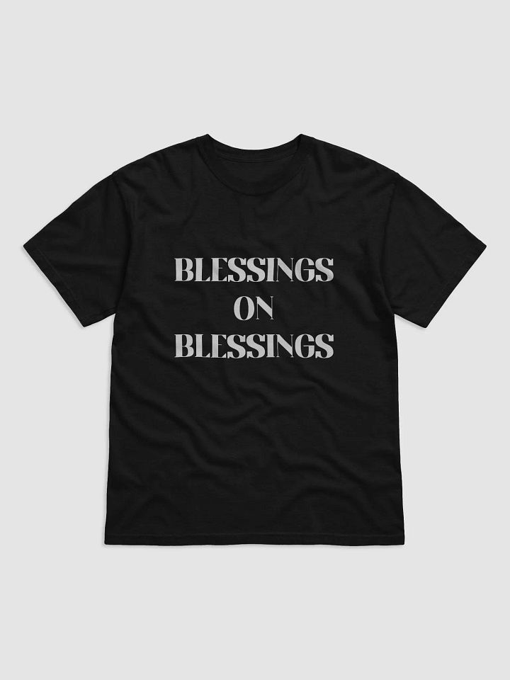 BLESSINGS ON BLESSINGS(WHITE PRINT) product image (1)