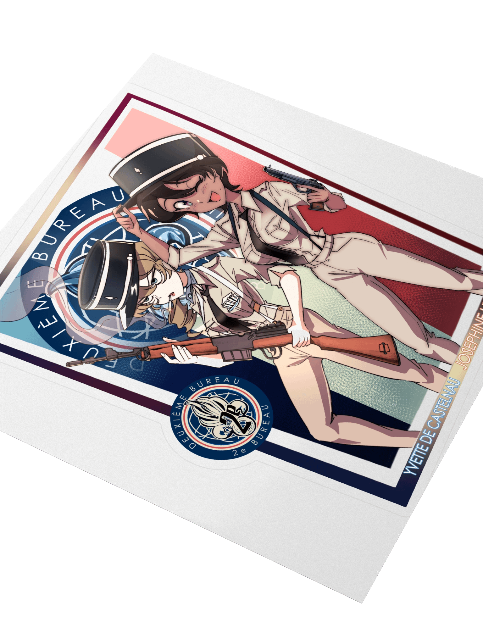 Deuxième Bureau Yvette et Josephine - ILLUSTRATED STICKER product image (3)