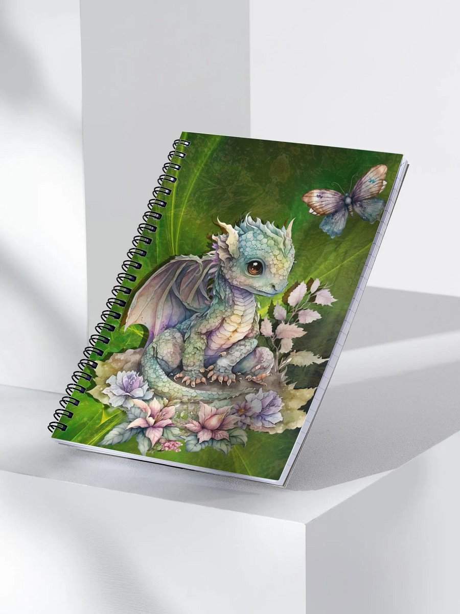 Magical Dragon Butterfly Notebook Watercolor product image (4)