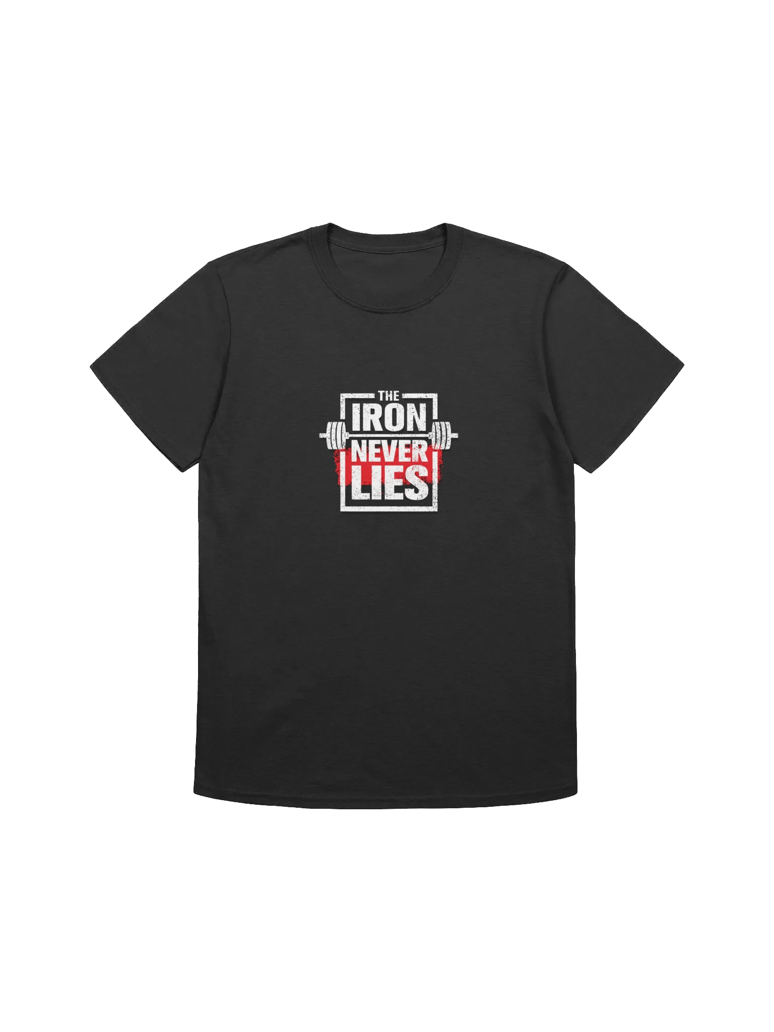 Iron Never Lies Barbell Tee product image (6)