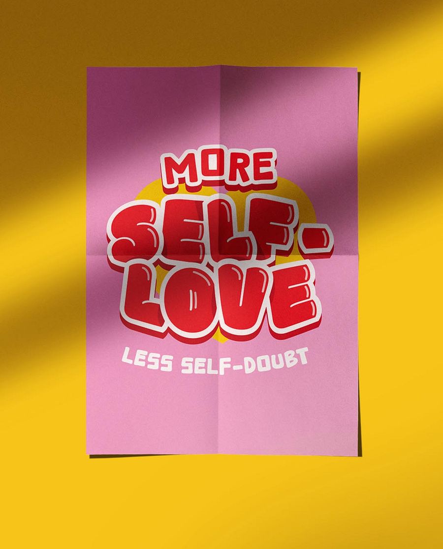 Self-Love Quote Affirmation Printable Wall Art Decor - Instant Download product image (4)