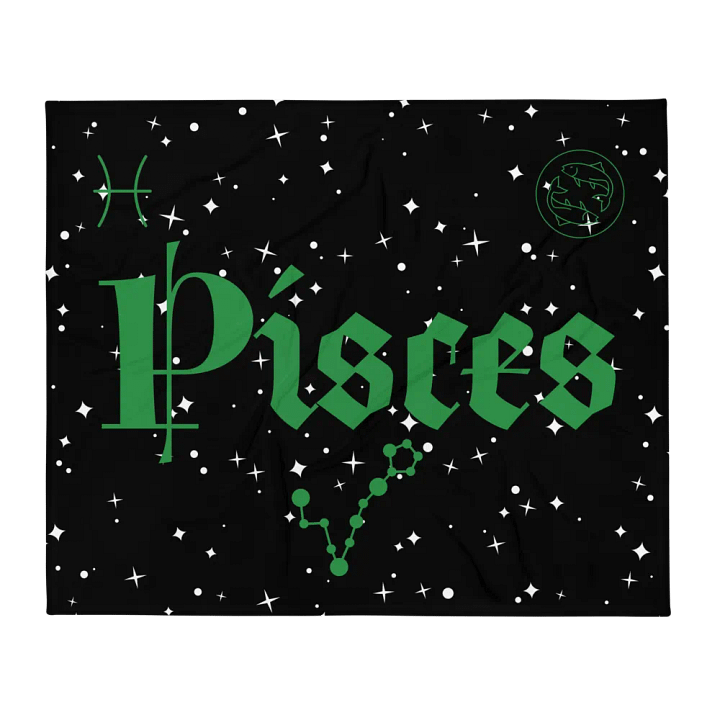Pisces Constellation Throw Blanket product image (2)