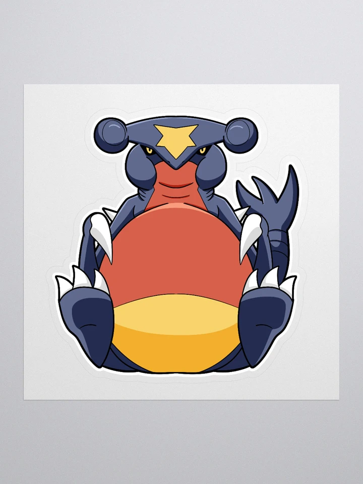 Chubby Garchomp Large Sticker product image (1)