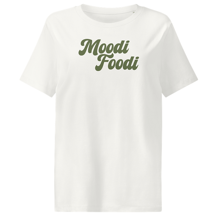 Moodi Foodi Originals – Organic Women’s Tee – Olive product image (1)