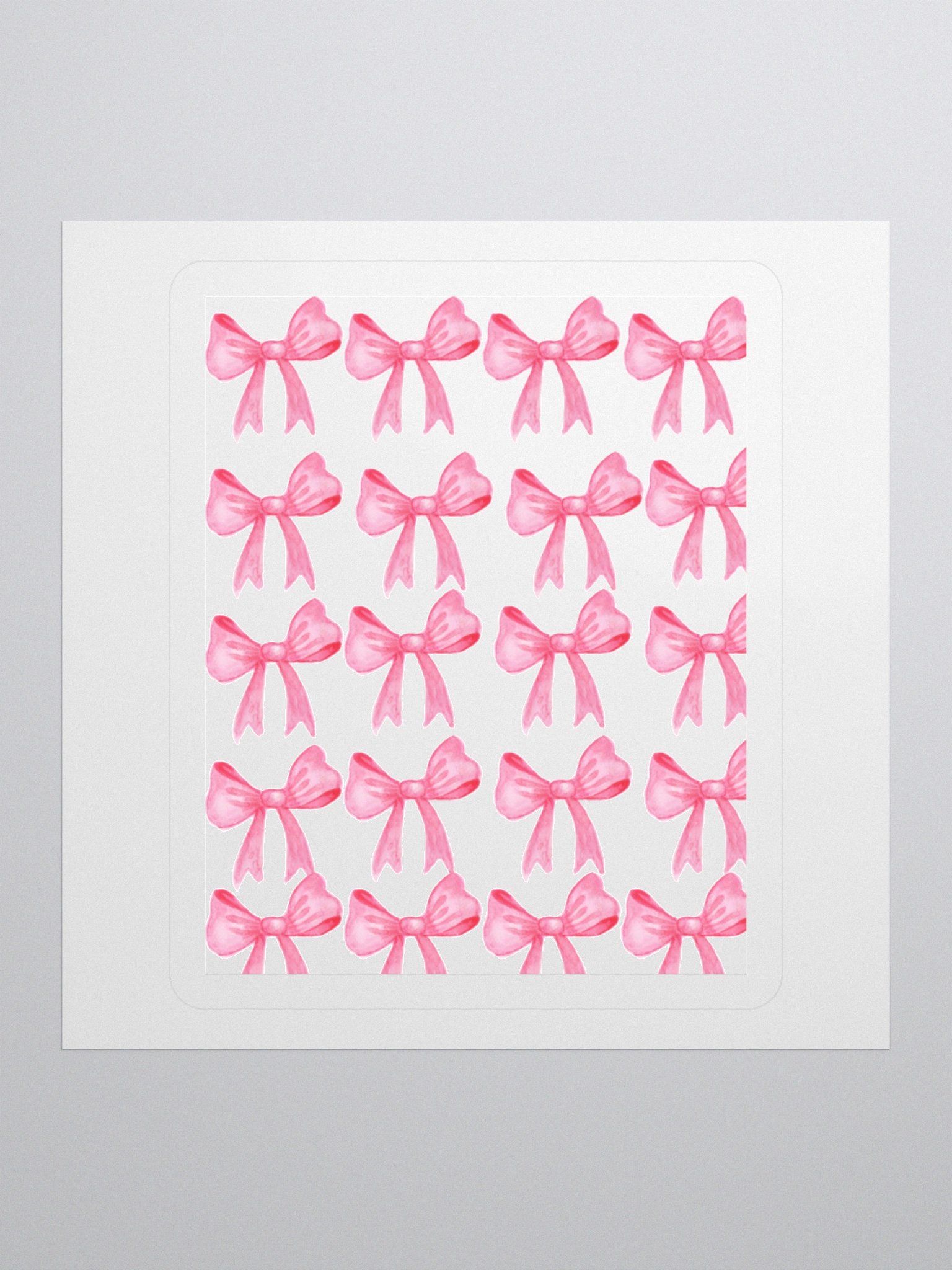 Symphony of Pink Bows Stickers product image (2)