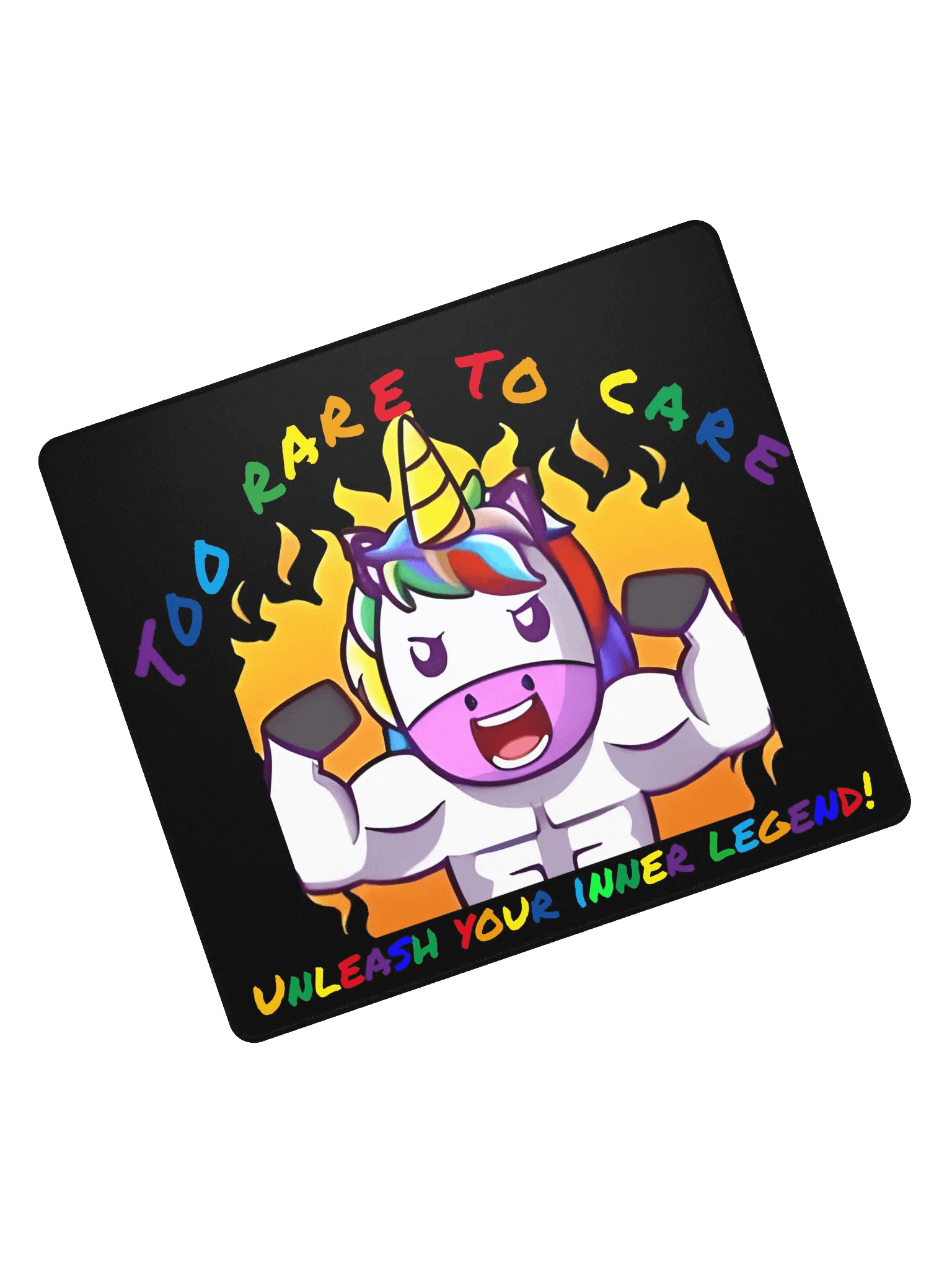Too Rare To Care Mousepad product image (7)