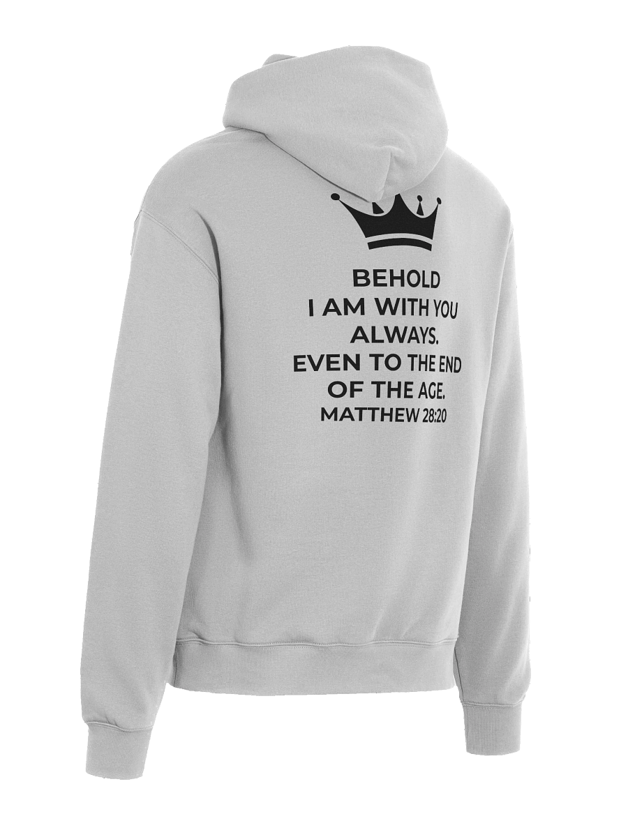 Matthew 28:20 Eclipse Oversized Hoodie [Dark] product image (6)