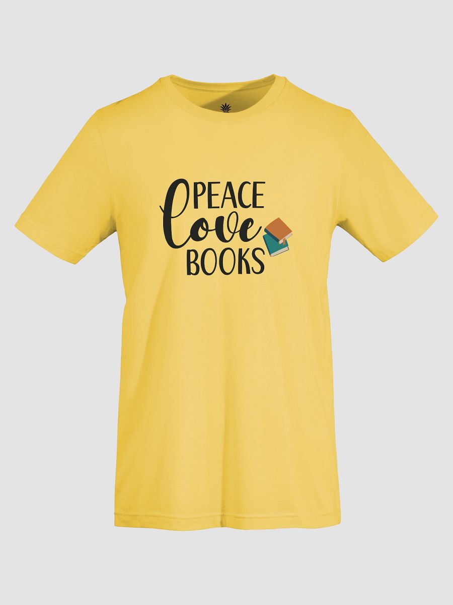 Peace Love Books Unisex T-Shirt product image (103)