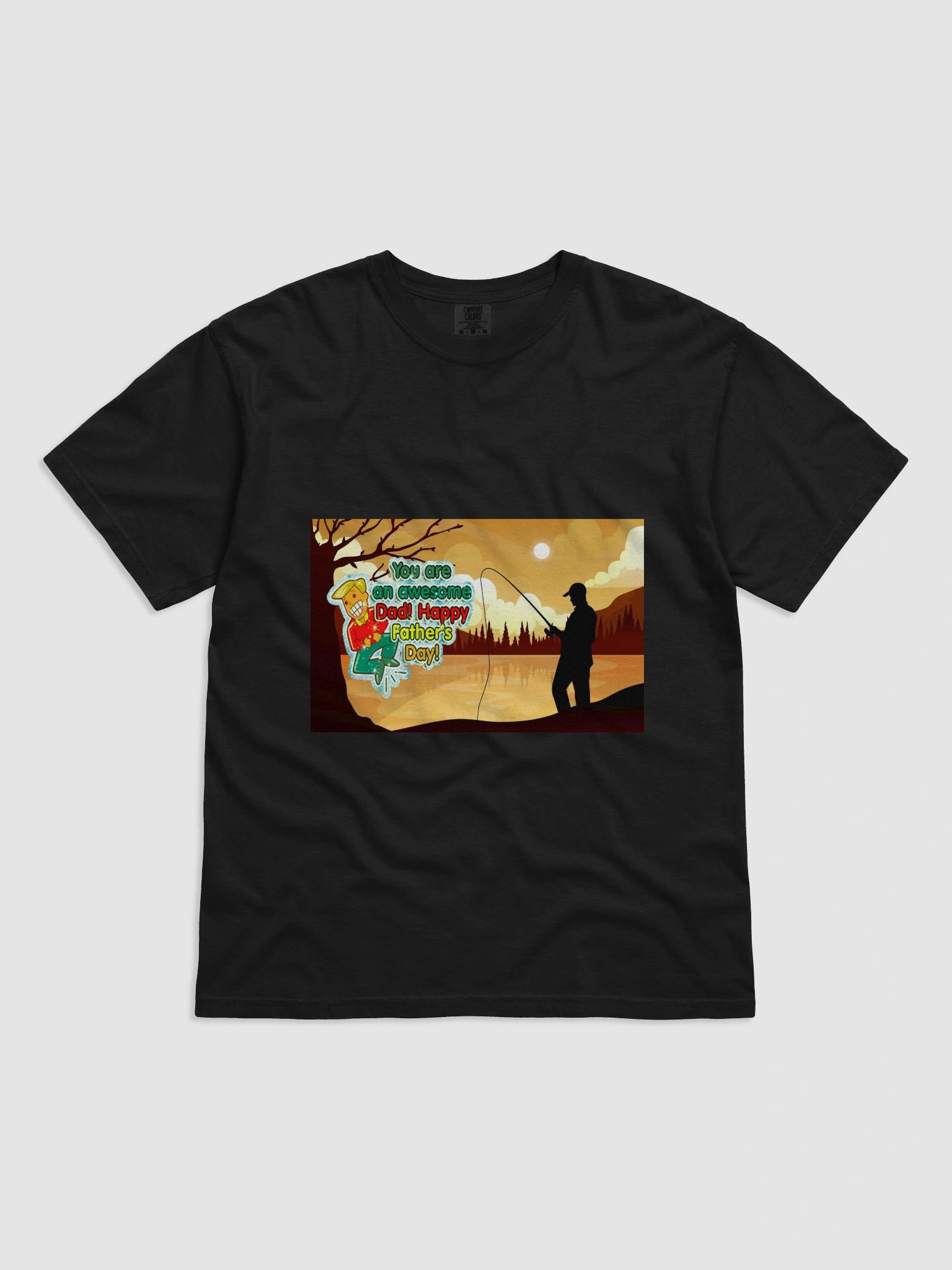 Elegant Father's Day Script T-Shirt product image (4)