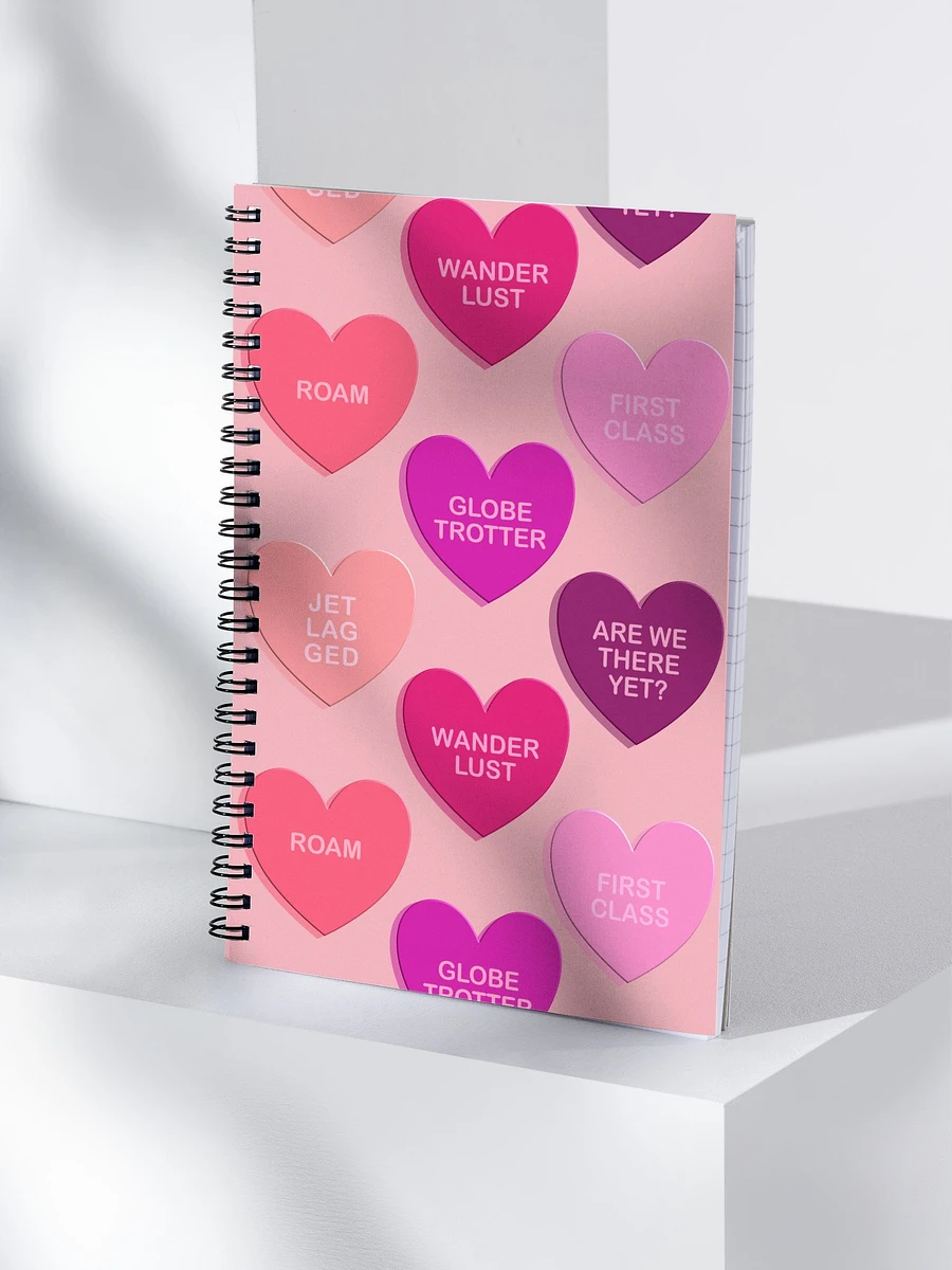 Conversation Hearts Notebook product image (3)
