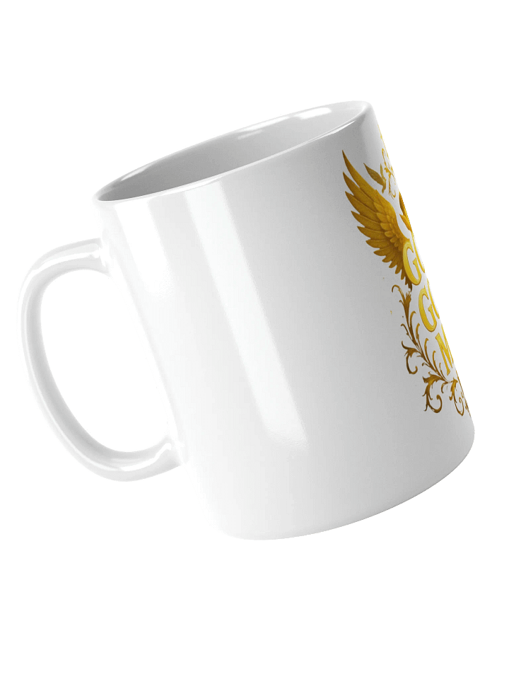 GOD GOT ME — White Glossy Angelic Mug product image (2)
