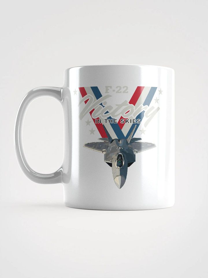 Victory in the Skies F-22 Raptor Coffee Mug product image (1)