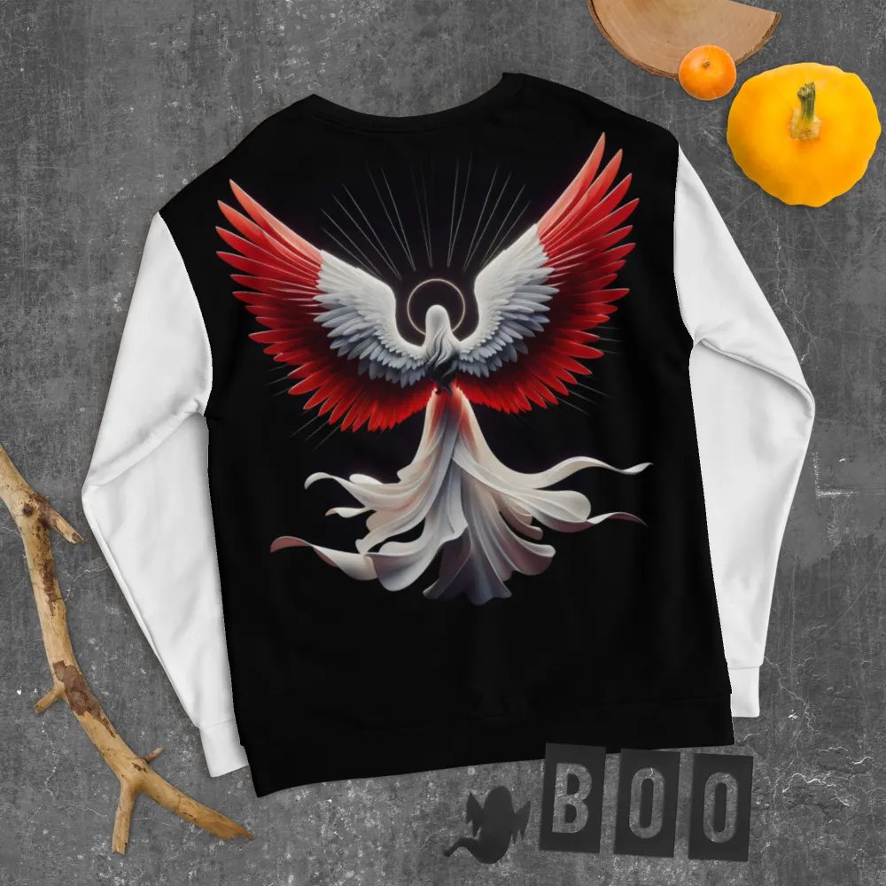 Angel and Cross - All-Over Unisex Sweatshirt #1 product image (8)