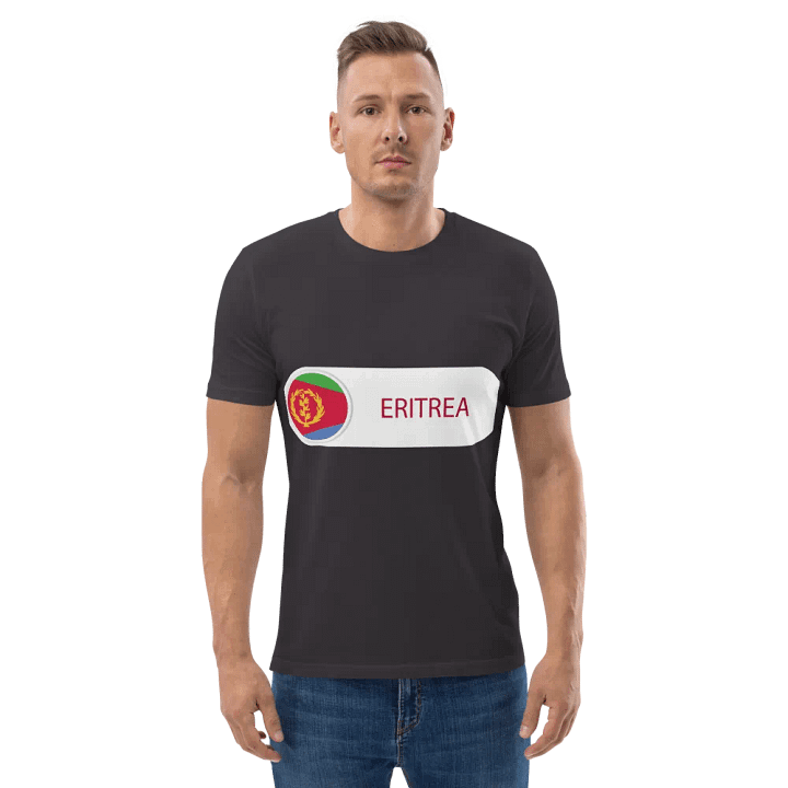 Eritrea Flag Emblem Organic Tee product image (136)