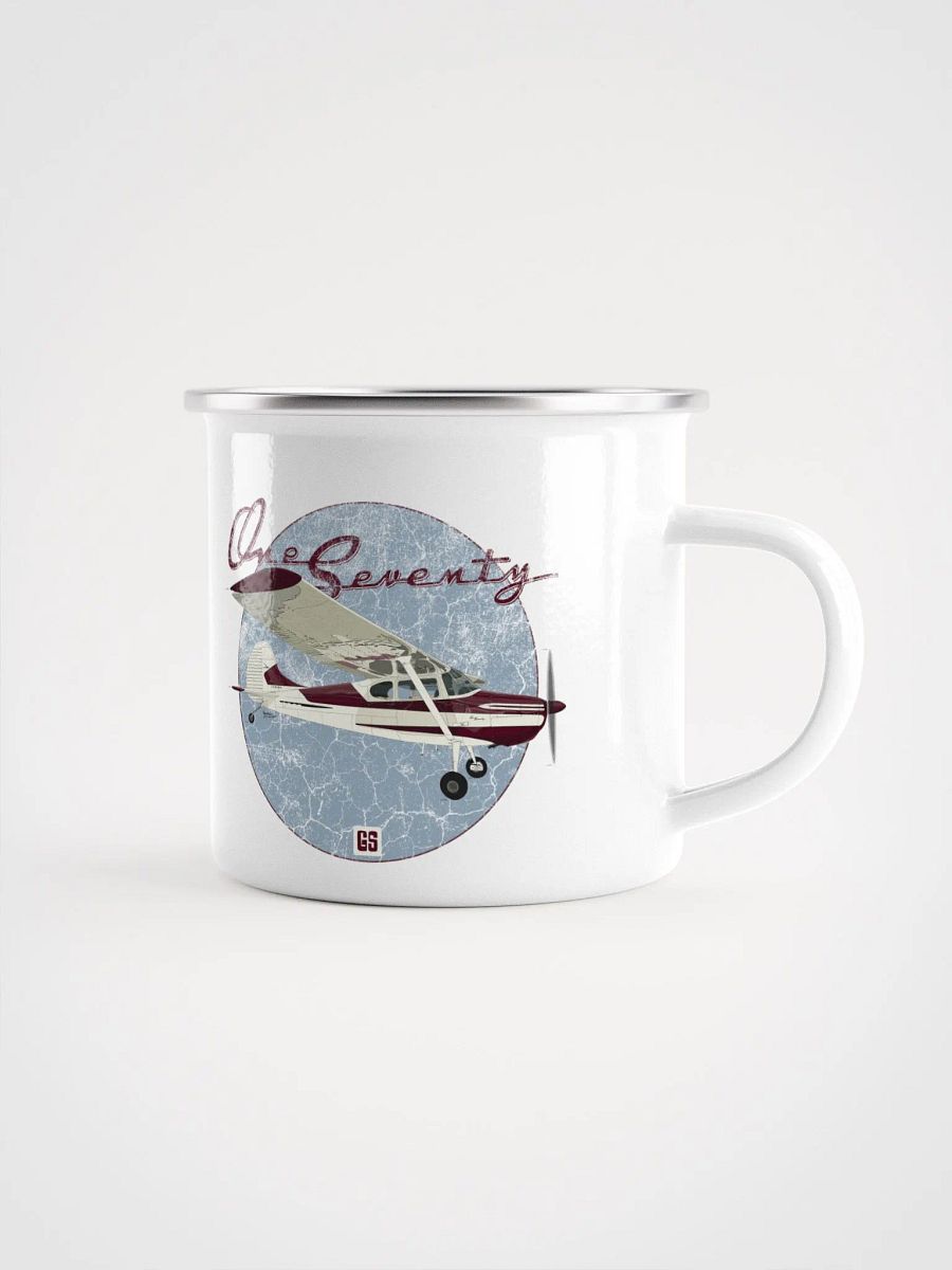 One Seventy Enamel Vintage-Look Travel Mug product image (1)