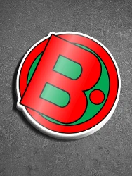 B-Dot Logo Sticker (Holiday Edition) product image (1)