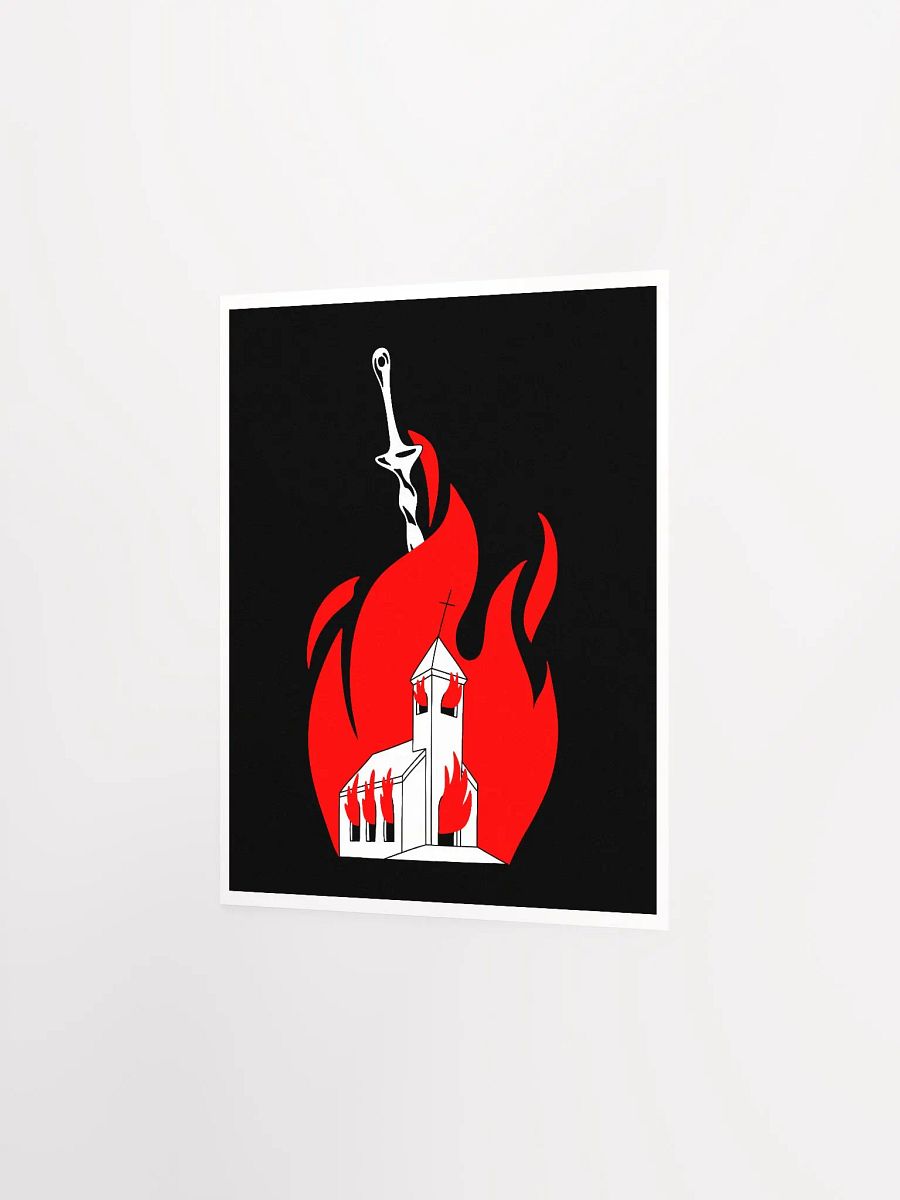 Bonfire Church 8x10 Print product image (2)