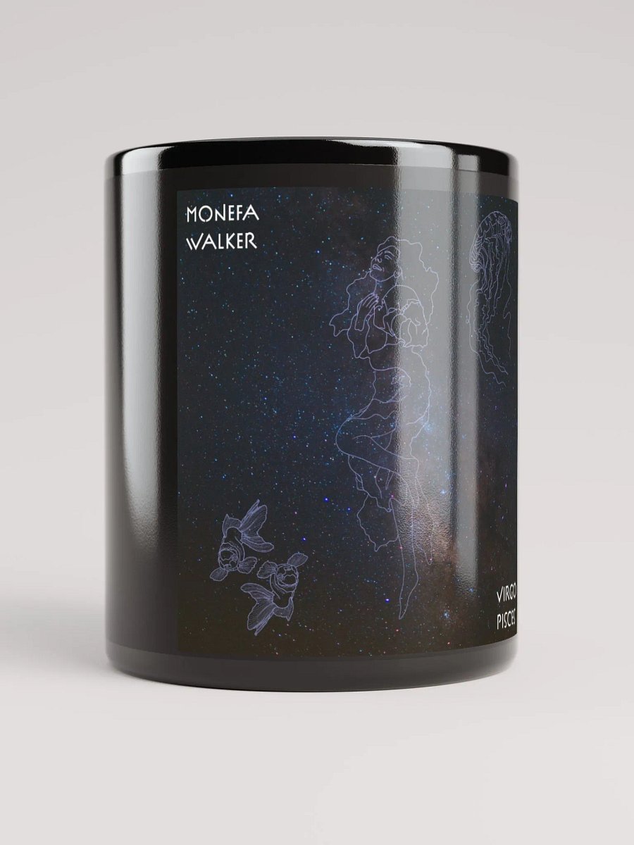 Black glossy mug product image (5)