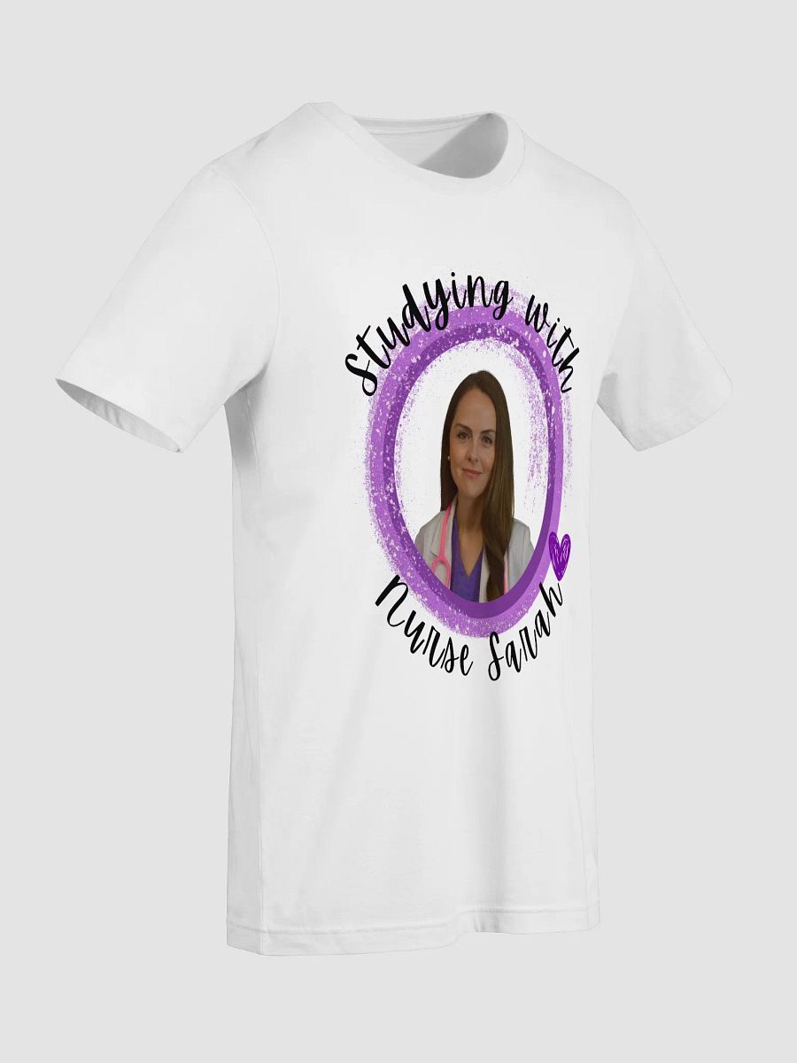 Study with Nurse Sarah – Unisex Supersoft Nursing Student T-Shirt product image (7)