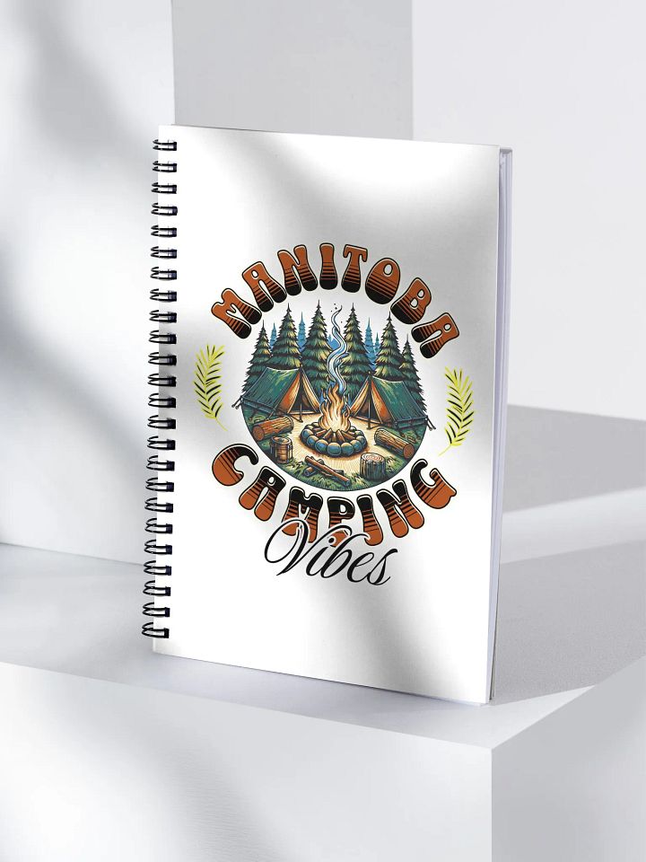 Manitoba Camping Vibes Notebook product image (1)
