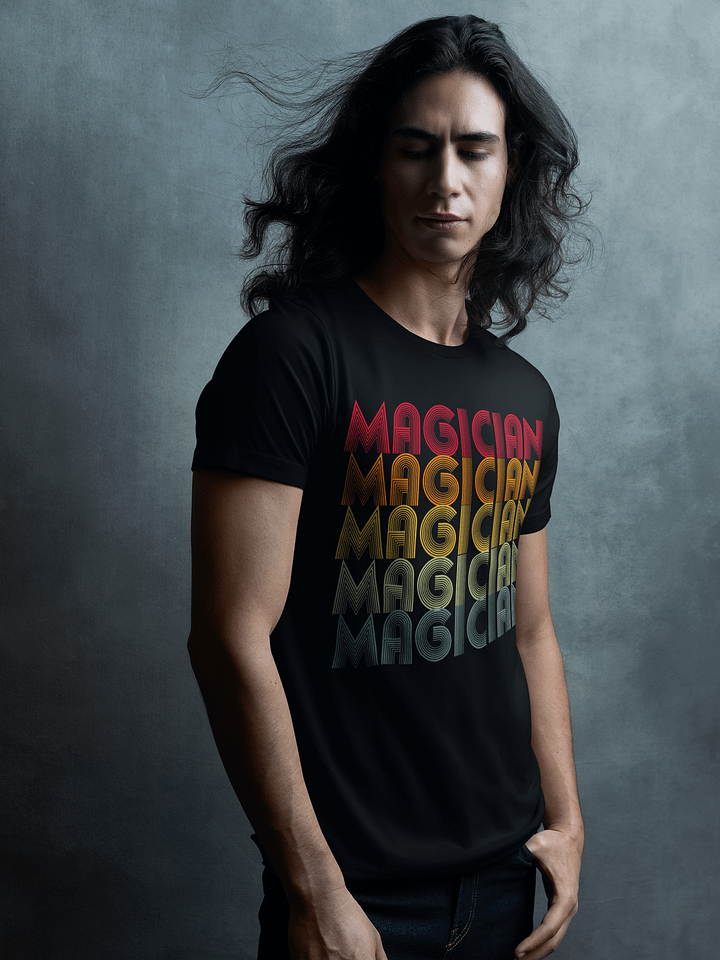 Magician Repeater (Retro Spectrum Style) T-shirt product image (1)