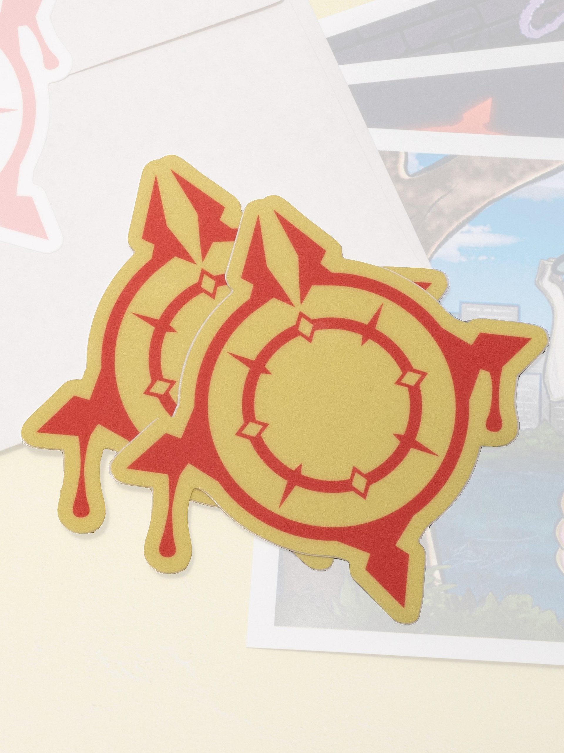 Classic Blood Halo Stickers (Ships from Japan) product image (2)