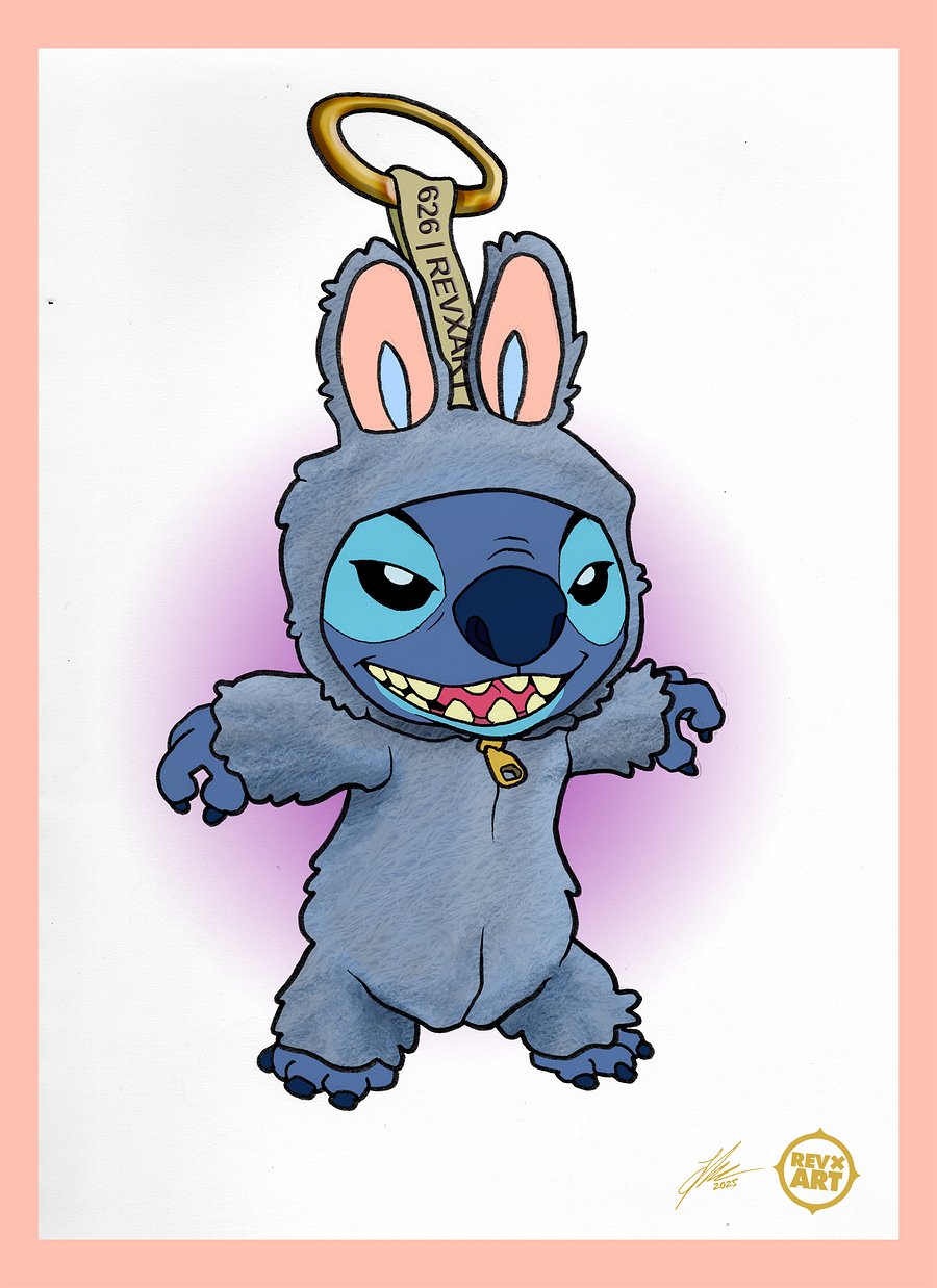 Labu Stitch | Art Print product image (1)