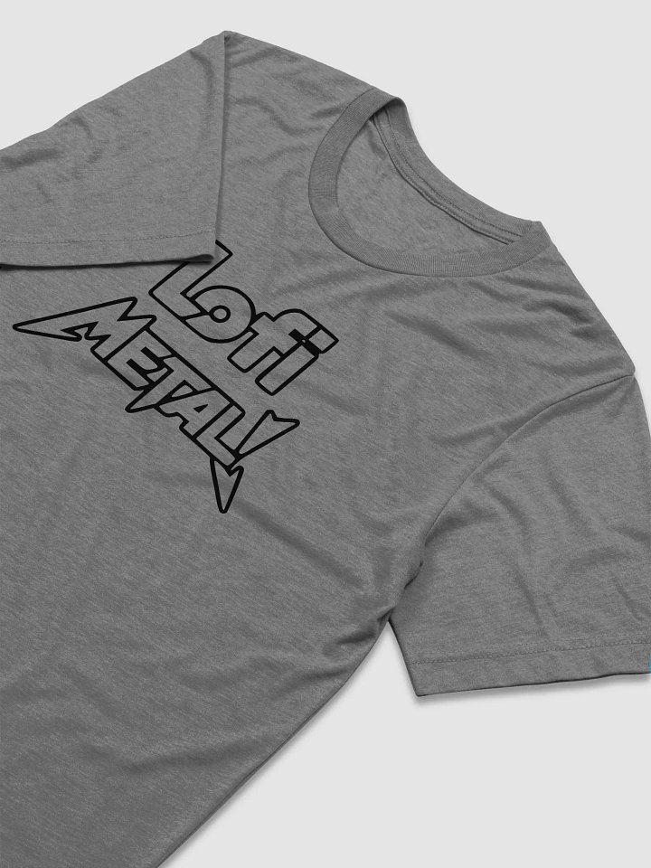 Lofi Metal Logo: Ultra-Soft Tri-Blend Tee product image (1)