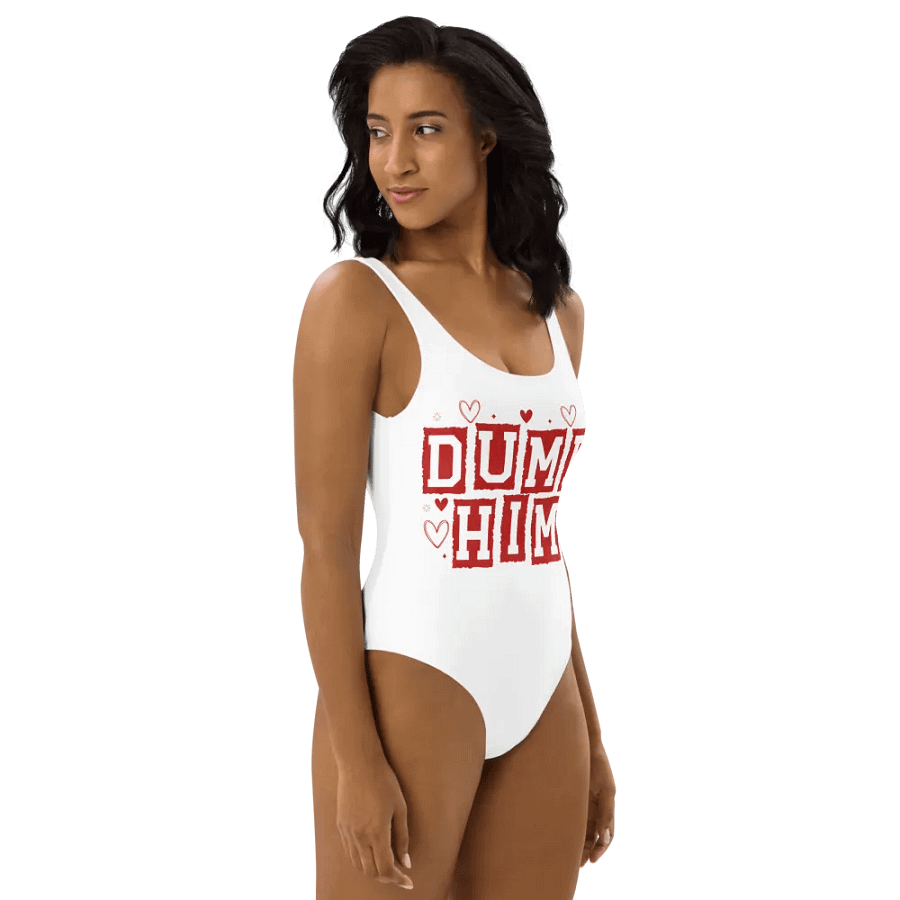 'DUMP HIM' All-Over Swimsuit product image (9)