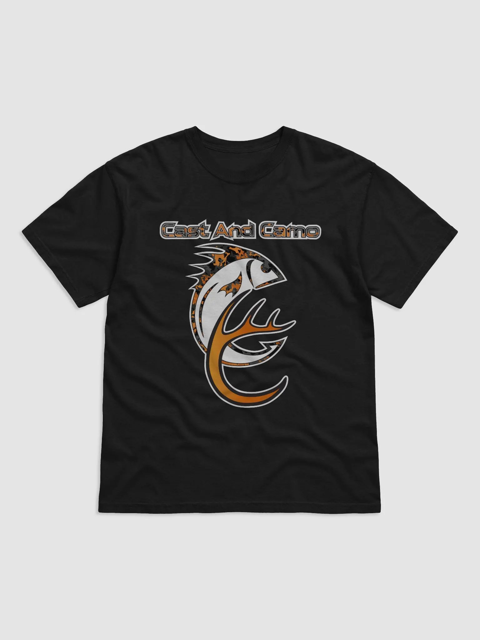 Cast And Camo Plain T-Shirt product image (1)